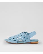 Panina Denim Suede Jewels Sandals