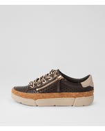 Torque Choc Almond Multi Leather Sneakers