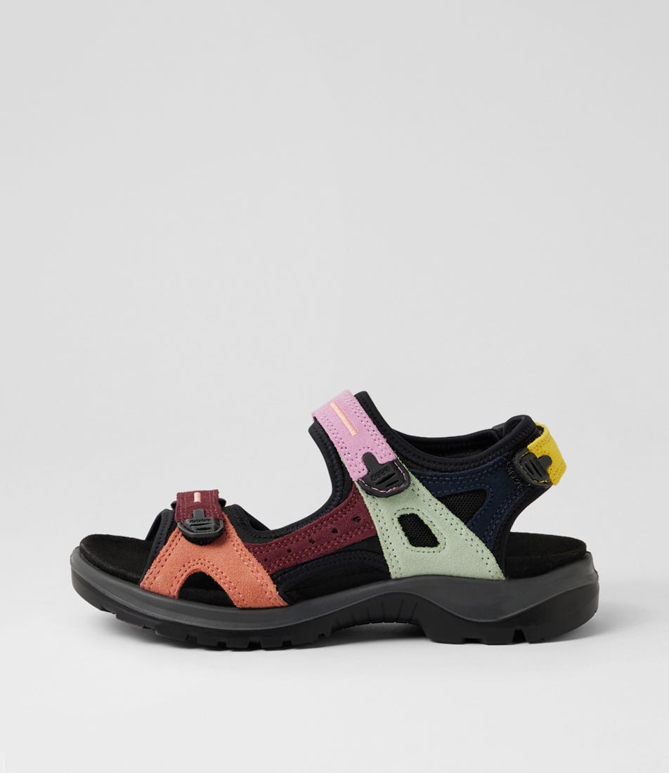 Offroad W Multicolor Suede Sandals