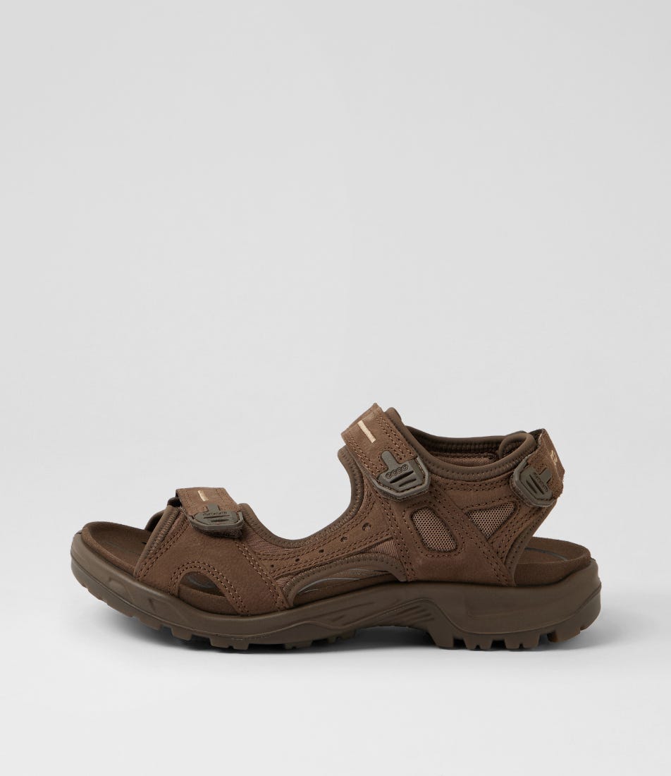 Offroad M Dark Clay Leather Sandals
