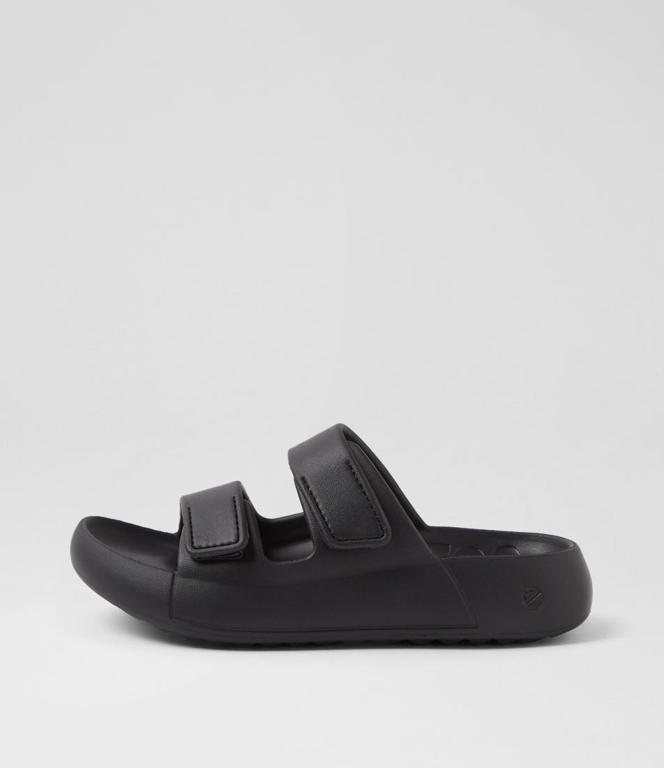 Cozmo Eva W Black Eva Slides
