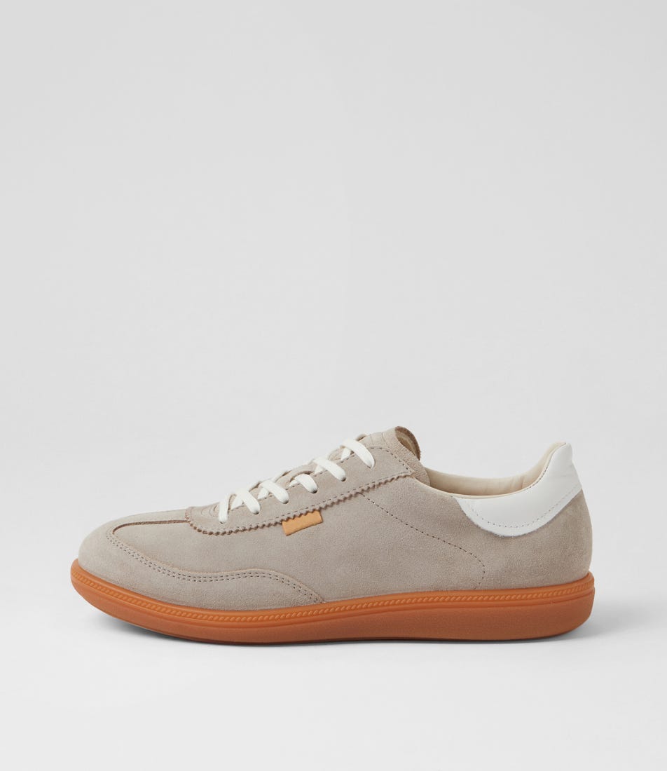Soft 11 W Pure Cashmere Bright White Suede Lace Ups