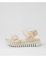 Gruuv Sol W Limestone Leather Sandals