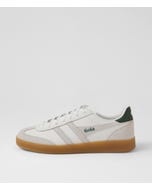 Viper M White Evergreen Leather Lace Ups