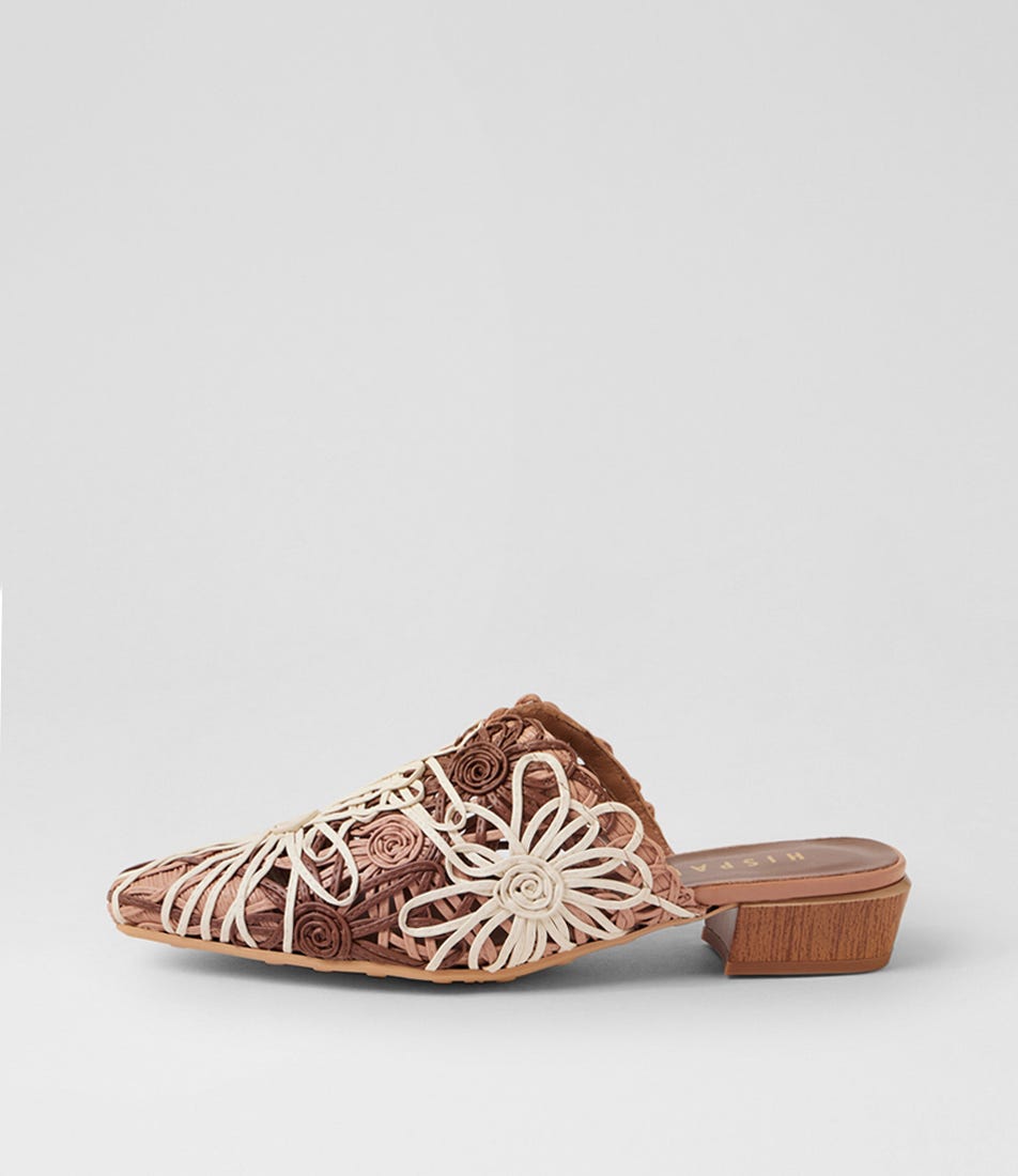 Azucena 40 Natural Leather Heels