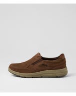Giuseppe 09 Brandy Nubuck Flat Shoes