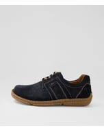 Neele 44 Jeans Leather Lace Up Sneakers