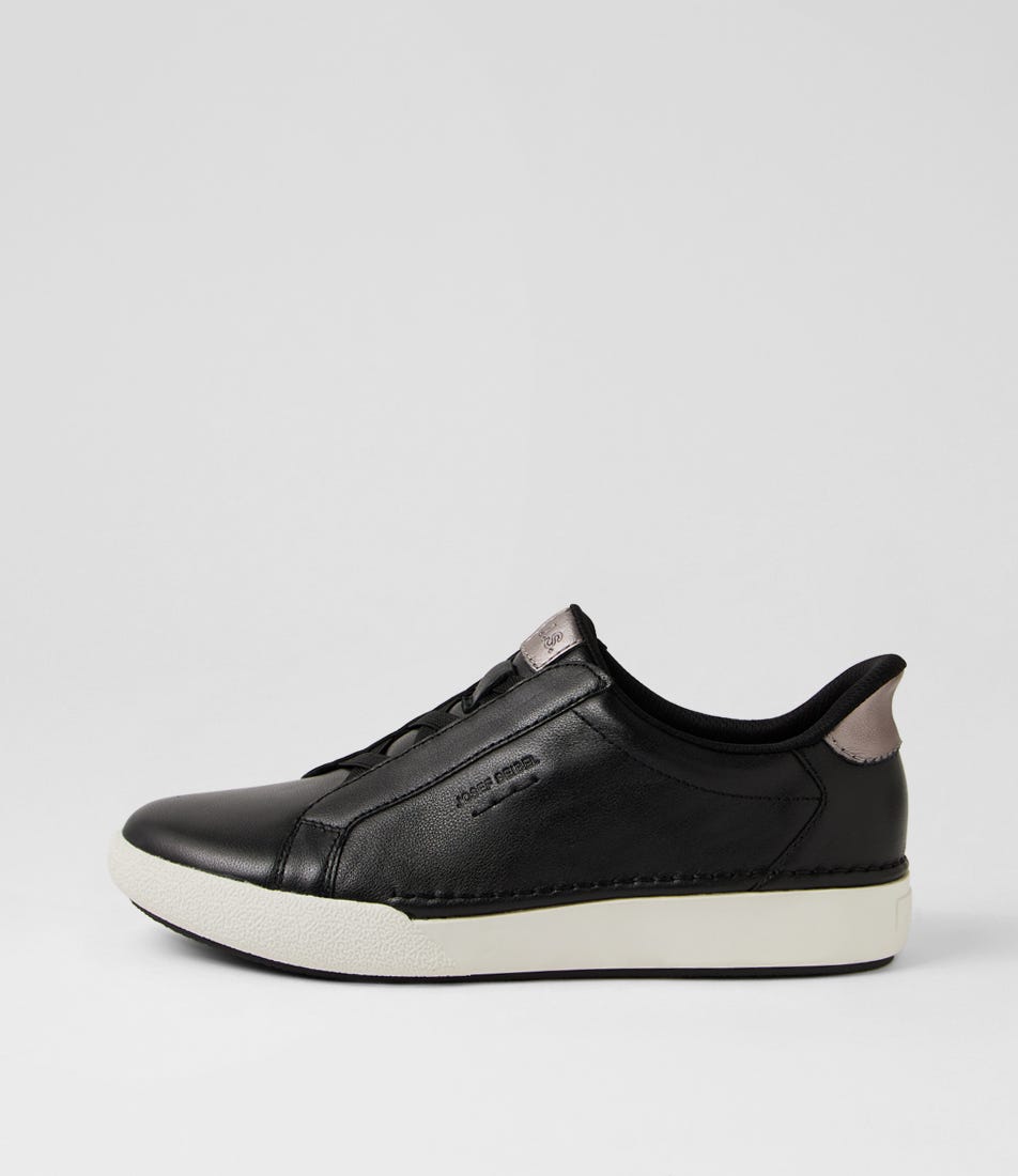 Claire 33 Schwarz Basalt Leather Sneakers