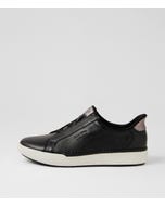 Claire 33 Schwarz Basalt Leather Sneakers