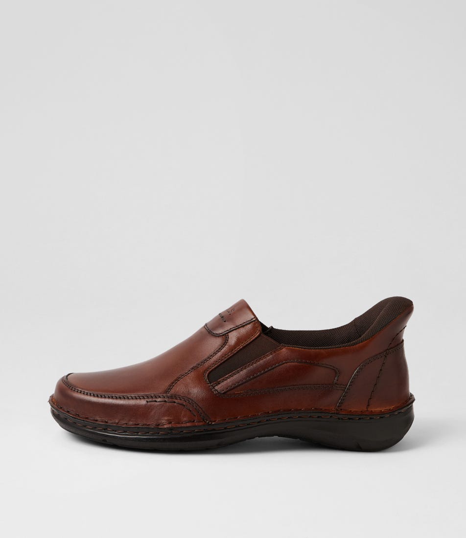 New Anvers 22 Cognac Leather Flat Shoes