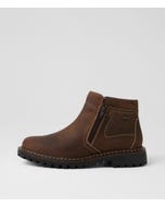 Chance 55 Brasil Leather Lace Up Boots
