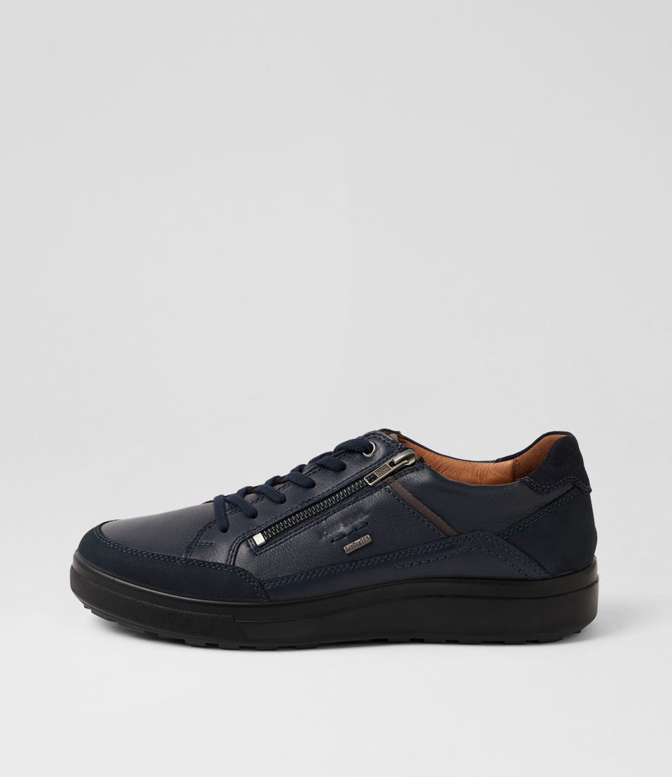 Maddox 51 Ocean Kombi Leather Sneakers