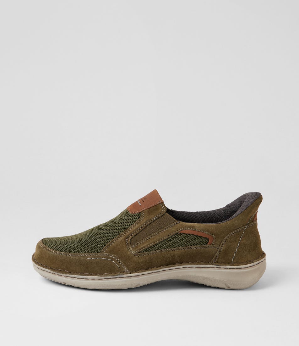 New Anvers 25 Bosco Kombi Suede Flat Shoes