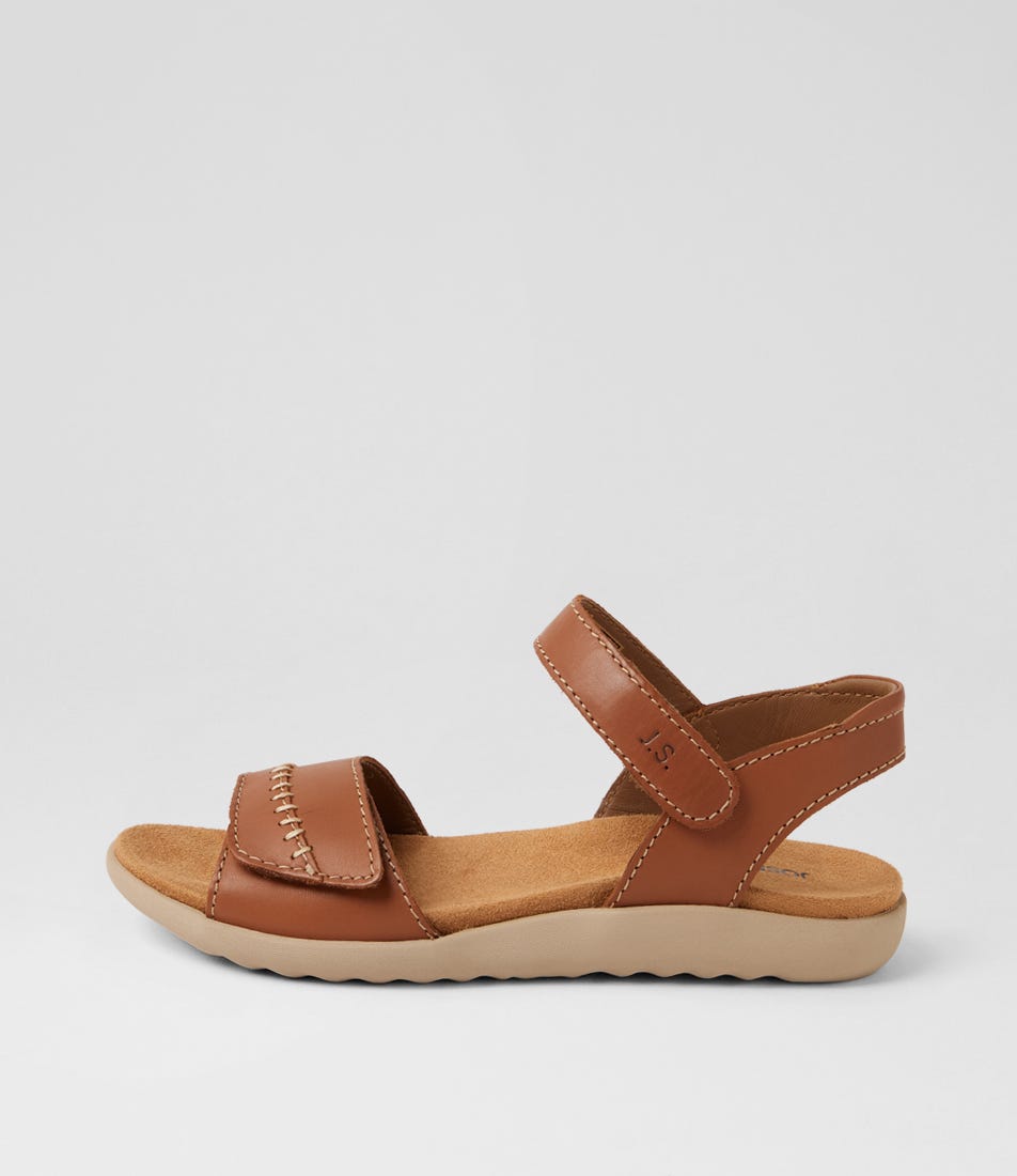 Juliet 03 Cognac Leather Sandals