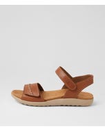 Juliet 03 Cognac Leather Sandals