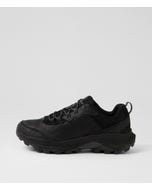 Speed Strike 2 W Black Leather Sneakers