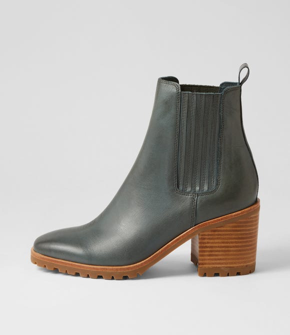 Dustee Forest Leather Chelsea Boots