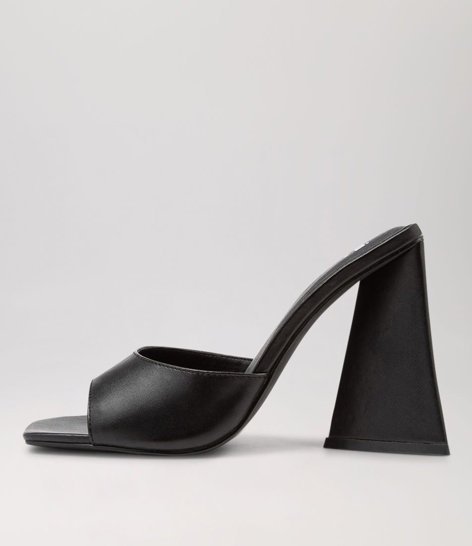 Britini Black Mules by Mollini