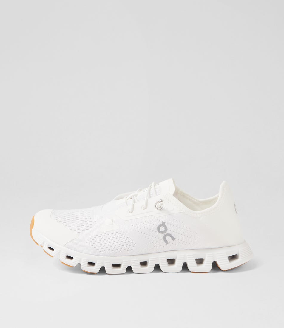 Cloud 5 Coast W All White Mesh Sneakers