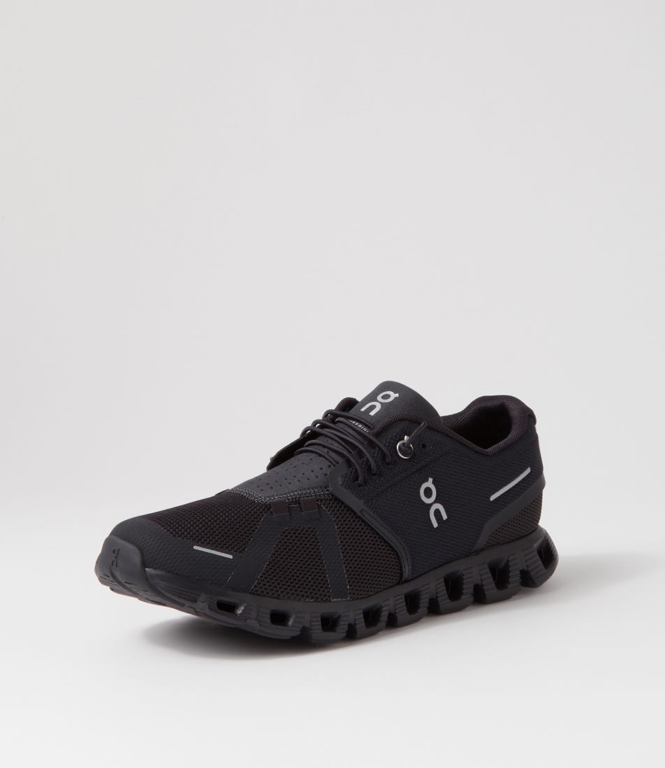 Fully black shoes discount