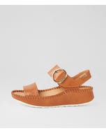 Marina 09 Brandy Leather Sandals