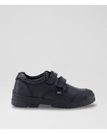 Rapp Junior Black Leather School Shoes