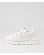Kentu M All White Leather Sneakers