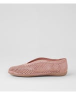 Austin Rose Suede Flat Shoes