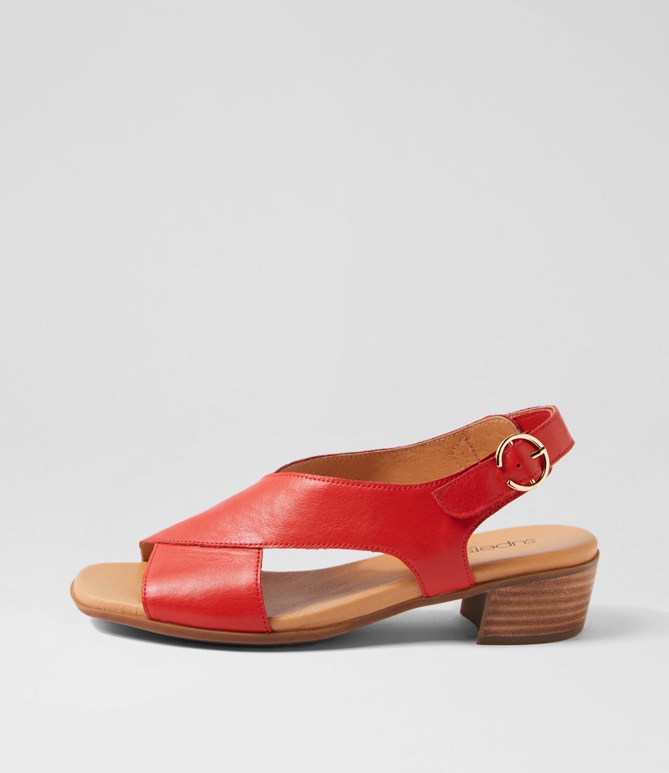 Destini Poppy Leather Sandals