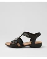 Brownyn Black Multi Sandals
