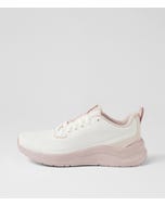 Movement White Light Pink Fabric Sneakers