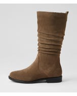 Darjeeling Mid Taupe Suede Calf Boots