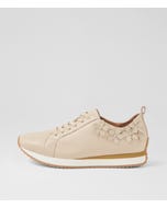 Varbie Almond Leather Sneakers