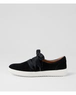 Zorie Black Suede Sneakers