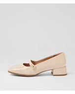 Teacher Bone Patent Leather Heels