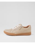 Yannas Mist Gum Leather Sneakers