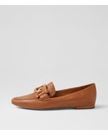 Socoros Dark Tan Leather Loafers