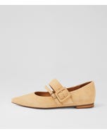 Yexa Butter Suede Mary Janes