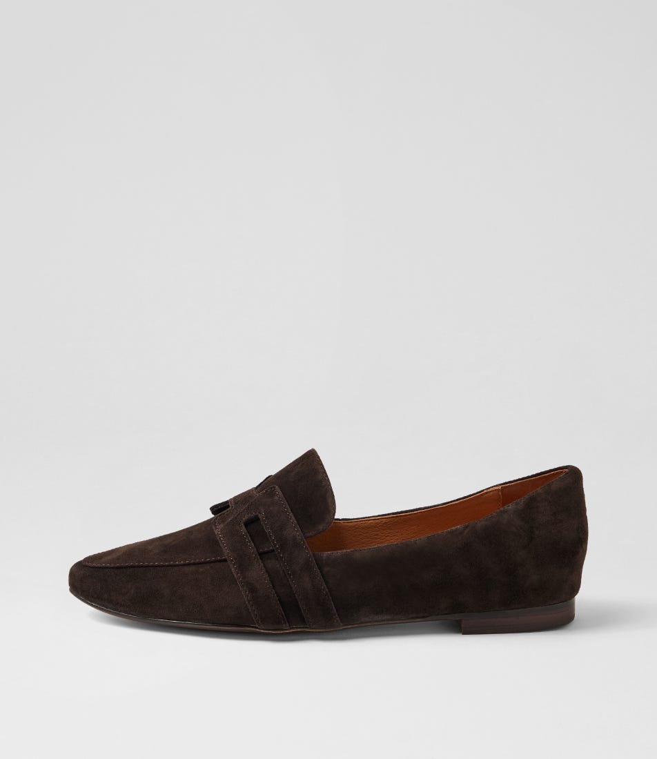 Salti Choc Suede Loafers