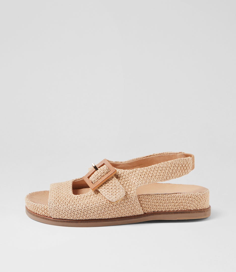Ika Natural Fabric Sandals