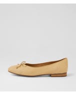Micnic Natural Fabric Ballet Flats