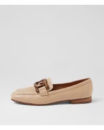 Pircel Camel Natural Leather Loafers