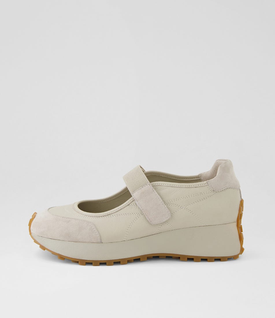 Zeera Almond Mix Flat Shoes