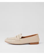 Mecial Almond Leather Loafers