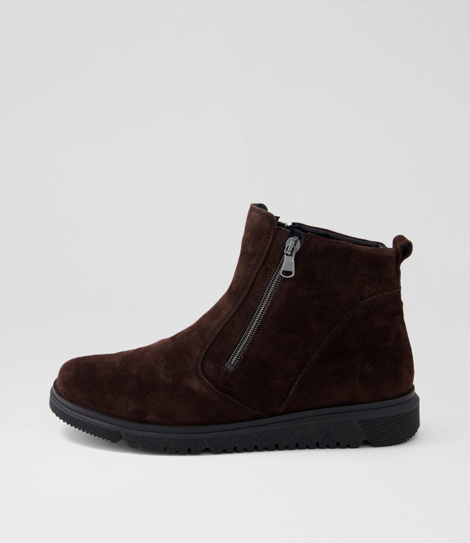 Gesa 01 Moro Suede Ankle Boots