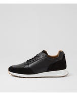 Mckay Black Leather Sneakers
