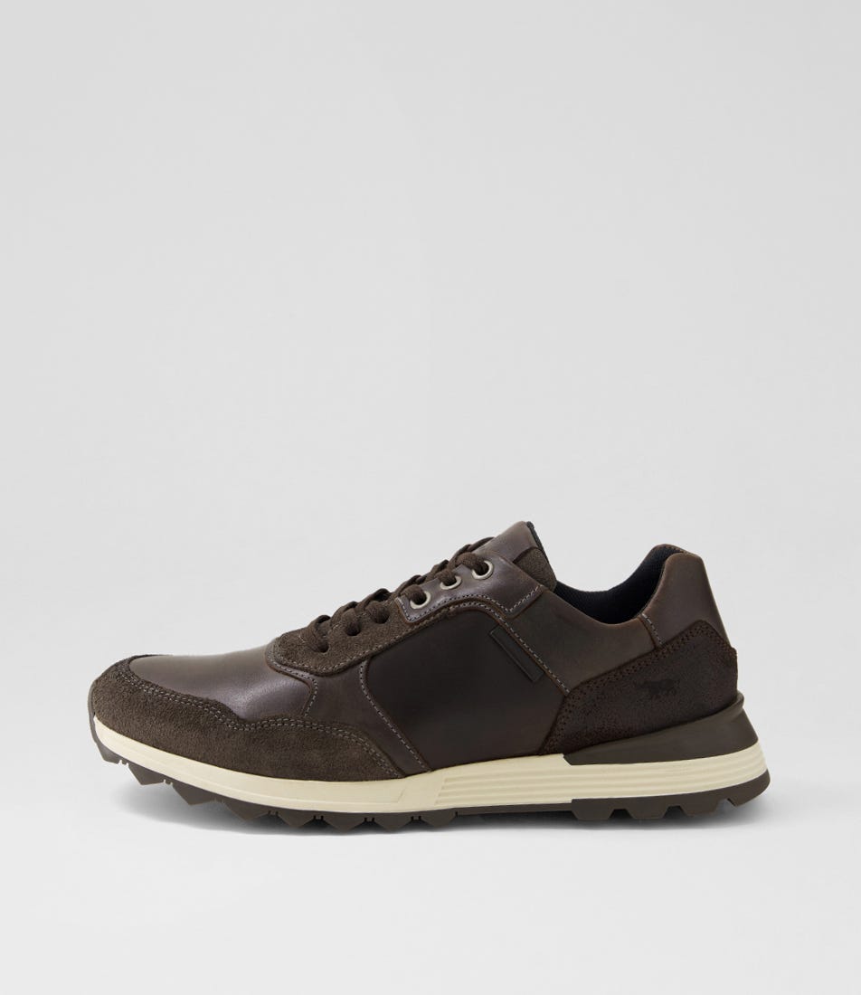 Mello Grey Leather Sneakers