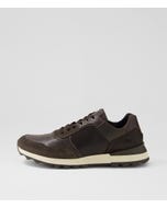 Mello Grey Leather Sneakers
