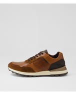 Mello Tan Leather Sneakers