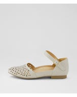 Carrole Xf Almond Leather Flat Shoes